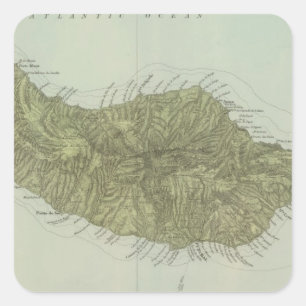 Sticker Carré La Madère