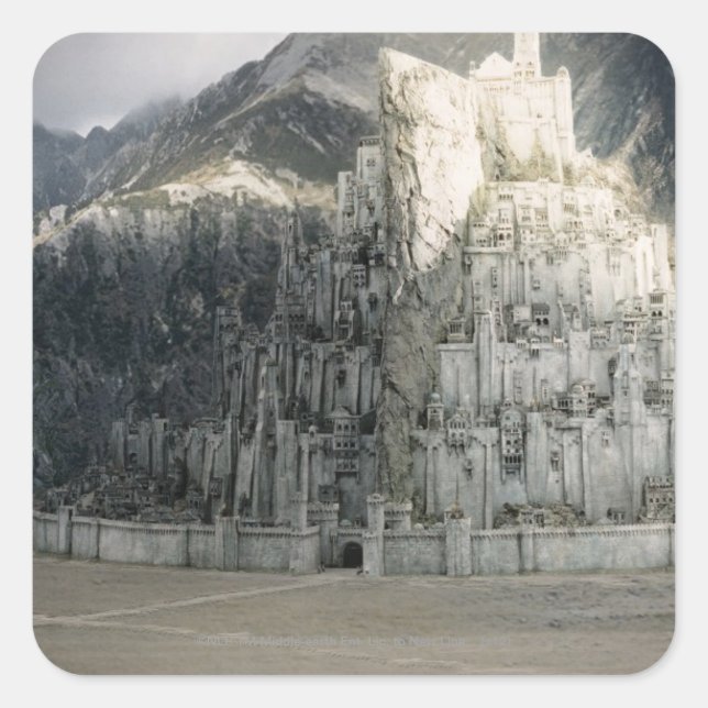 Sticker Carré La Minas Tirith (Devant)