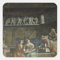 La naissance de la Vierge, 1485-1490