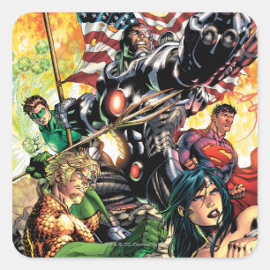 Sticker Carré La nouvelle couverture 52 #5