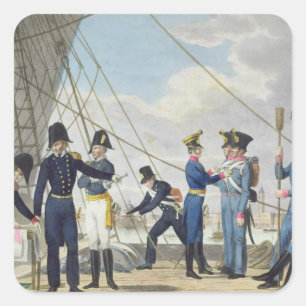 Sticker Carré La Nouvelle Impérial Royal Austrian Navy