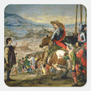 Sticker Carré La prise de Breisach