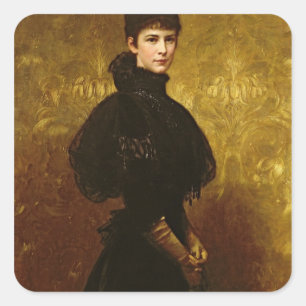 Sticker Carré La Reine Erzsebet