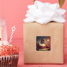 La silhouette de la mosquée Ramadan Moubarak