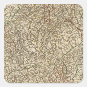 Sticker Carré La Suisse 13