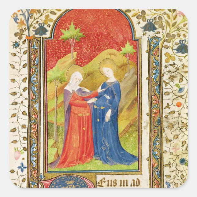 Sticker Carré La Visitation (Devant)