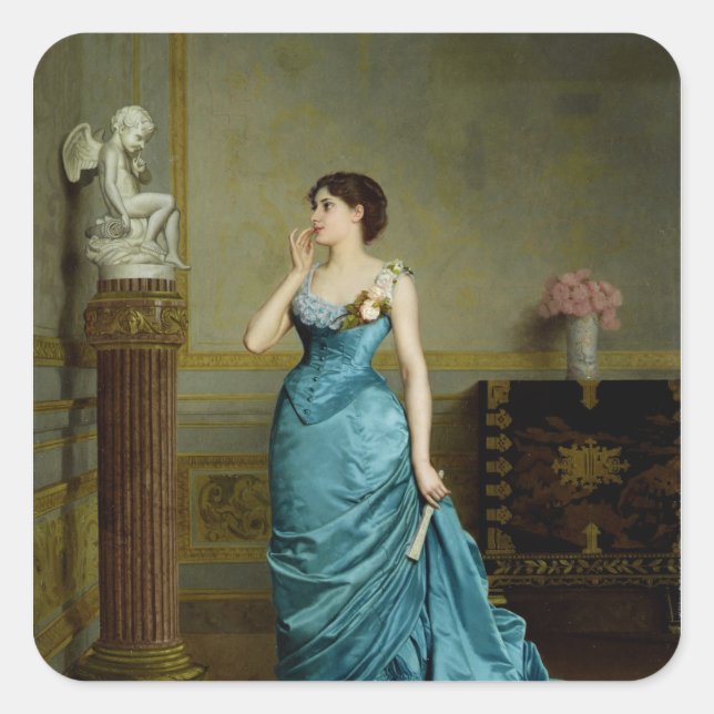 Sticker Carré L'accomplissement (Devant)