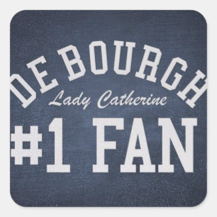 Sticker Carré Lady Catherine de Bourgh #1 Fan
