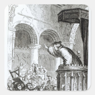 Sticker Carré L'affaire dans la Haute Eglise, Édimbourg