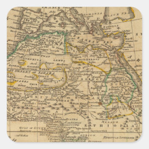 Sticker Carré L'Afrique 45