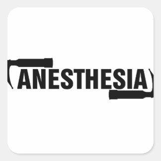 Sticker Carré Lame Mac Anesthesia