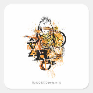 Sticker Carré Larfleeze - Agent Orange 11
