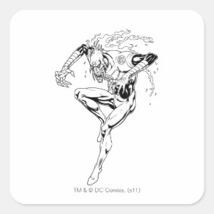 Sticker Carré Larfleeze - Agent Orange 3