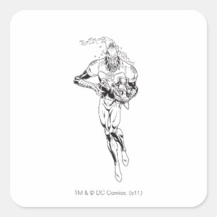 Sticker Carré Larfleeze - Agent Orange 6