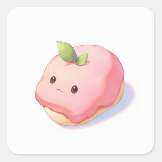 Sticker Carré L'art paisible doux