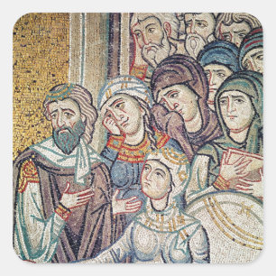 Sticker Carré L'ascension de la fille de Jairus