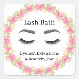 Sticker Carré Lash Cleanser