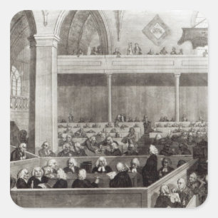 Sticker Carré L'Assemblée générale du Kirk d'Écosse