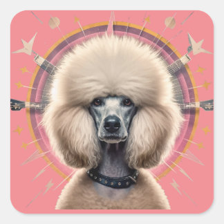 Sticker Carré Latte Mug