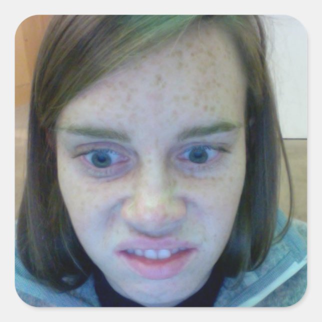 Sticker Carré Laurz Face (Devant)