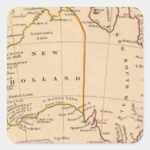 Sticker Carré L'Australie 7