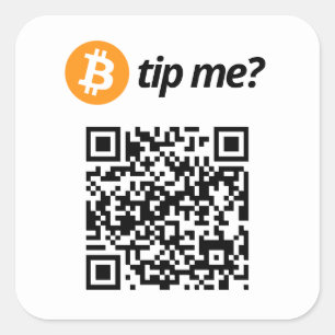 Sticker Carré Le Bitcoin M'Astuce ?