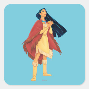 Sticker Carré Le cap Pocahontas