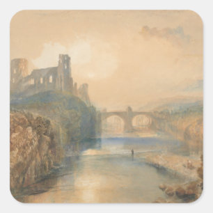 Sticker Carré Le château de William Turner Barnard