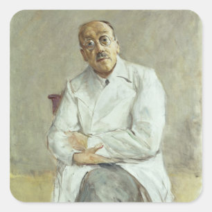 Sticker Carré Le chirurgien, Ferdinand Sauerbruch, 1932