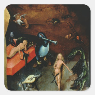 Sticker Carré Le dernier jugement 2