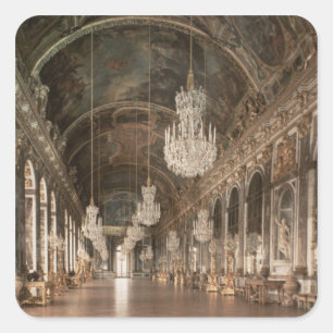 Sticker Carré Le DES Glaces 1678-84 de Galerie