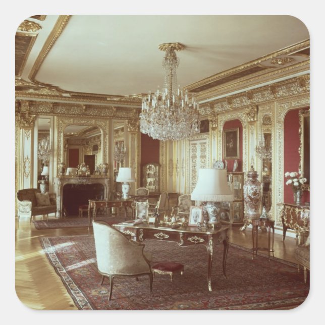 Sticker Carré Le Dessin (Devant)