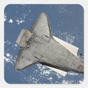 Sticker Carré Le dessous de la navette spatiale Discovery 2