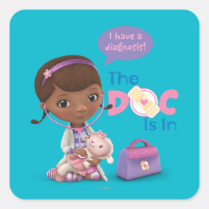 Sticker Carré Le Doc Est En 2
