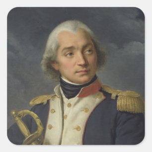 Sticker Carré Le Général Charles Pichegru