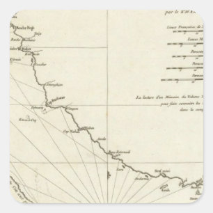 Sticker Carré Le golfe Persique