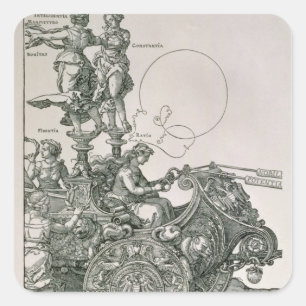 Sticker Carré Le grand triomphal chariot'
