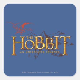 STICKER CARRÉ LE HOBBIT : UN VOYAGE INATTENDU™