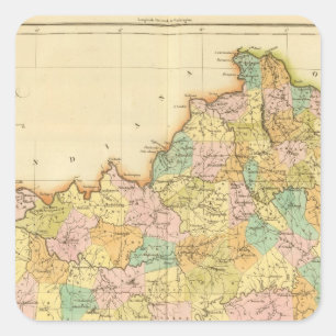 Sticker Carré Le Kentucky USA