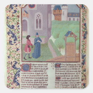 Sticker Carré Le Livre des Prouffitz Champestres par