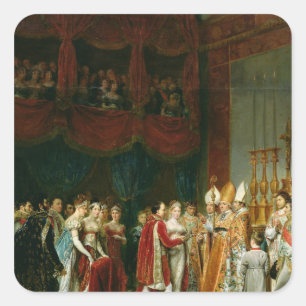 Sticker Carré Le mariage de Napoléon Ier et Marie