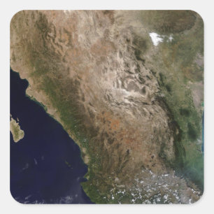 Sticker Carré Le Mexique du nord 2