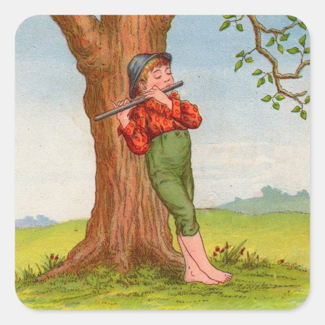 Sticker Carré Le ministre (Devant)