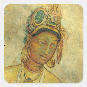 Sticker Carré Le nuage Damsels