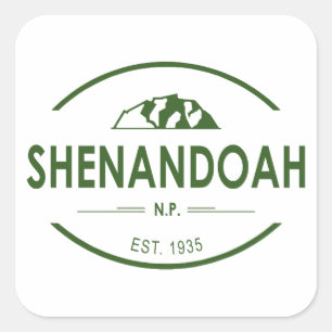 Sticker Carré Le Parc national de Shenandoah