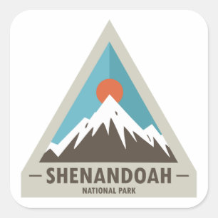 Sticker Carré Le Parc national de Shenandoah