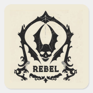 STICKER CARRÉ 'LE PEAU GOTHIQUE'