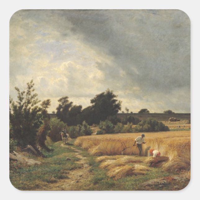 Sticker Carré Le Plateau d'Ormesson (Devant)