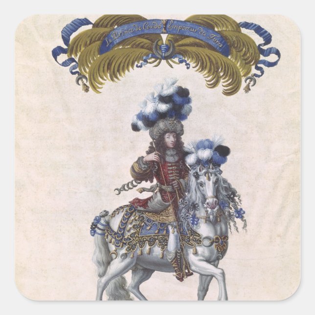 Sticker Carré Le Prince de Conde (Devant)