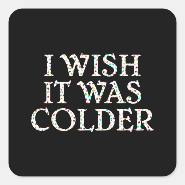 Sticker Carré Le réchauffement climatique est une arnaque social (Devant)